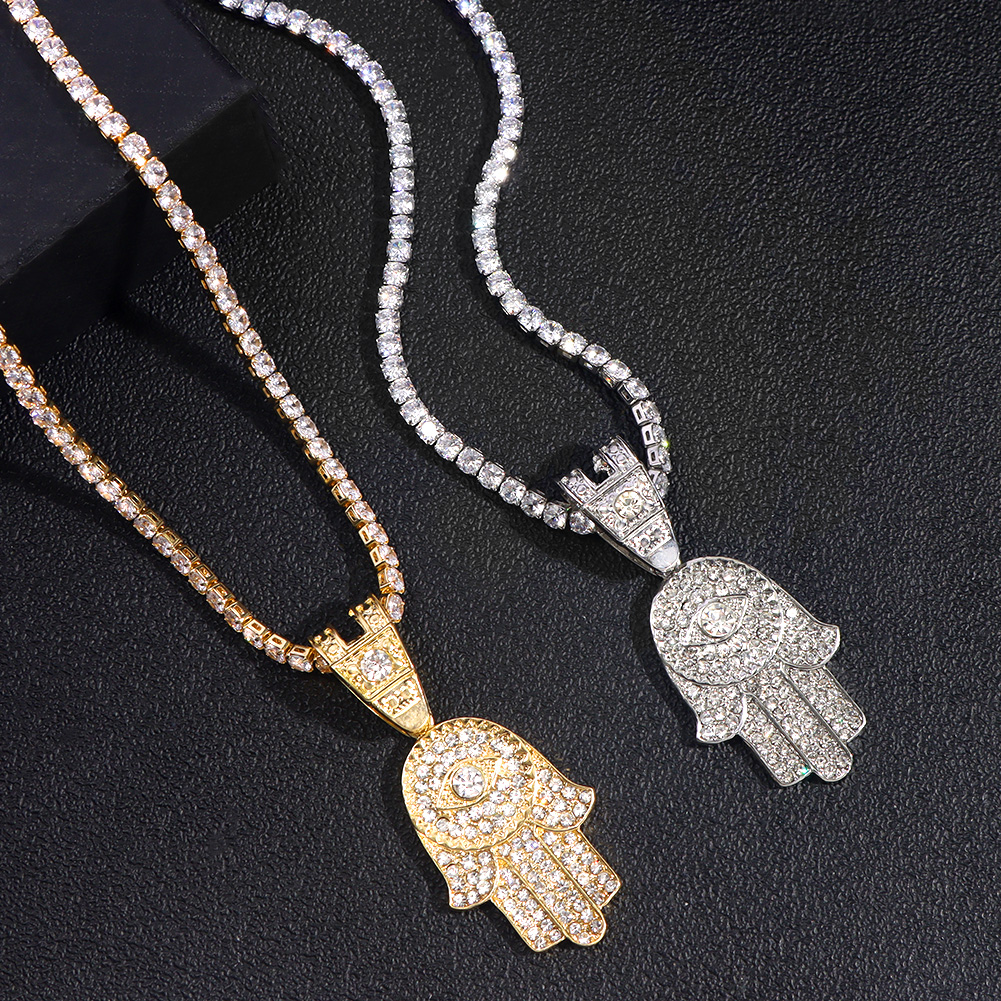 Bling Crystal Hamsa Hand Evil  - مراجعة Tulsi Holy Basil وسعره