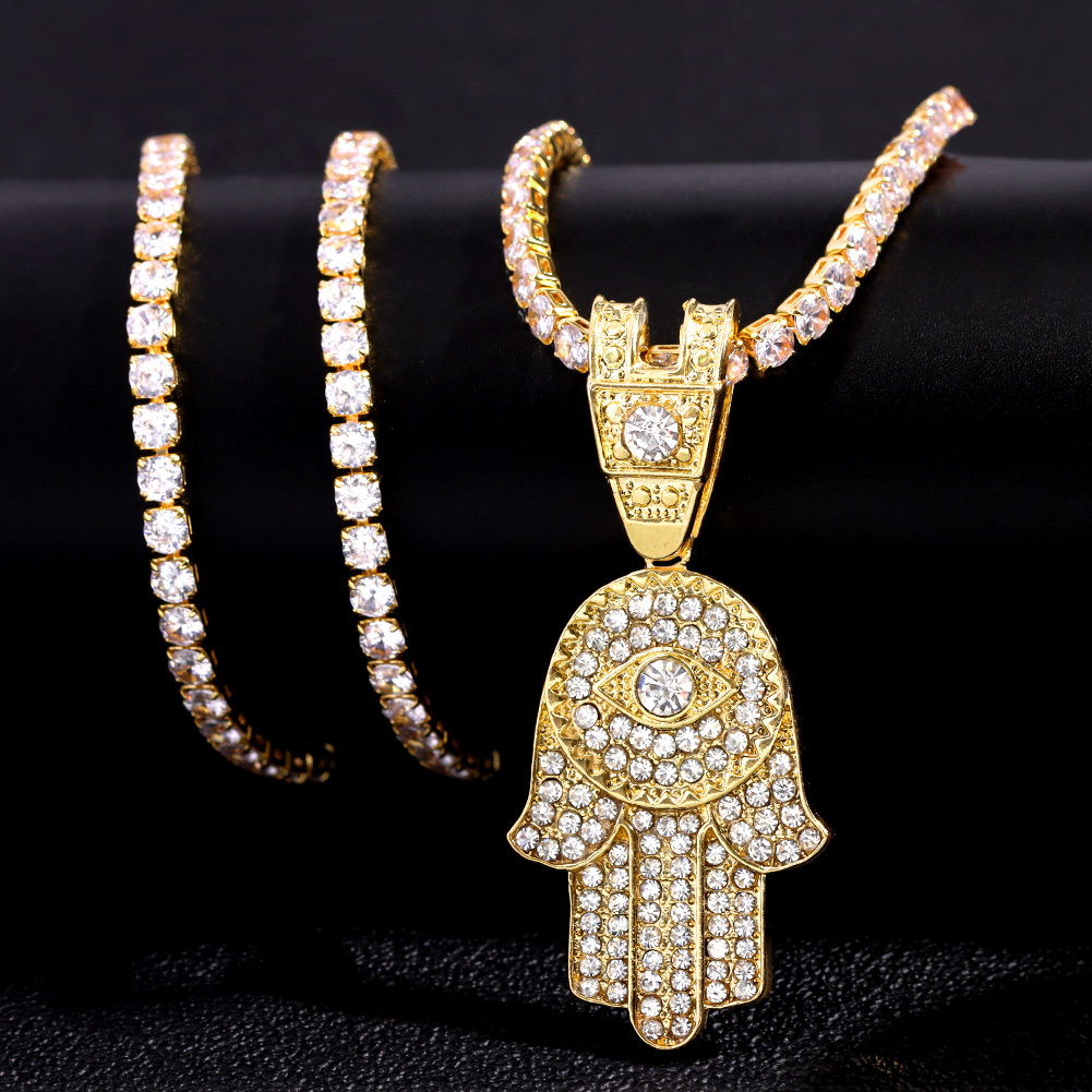 Bling Crystal Hamsa Hand Evil  - مراجعة Tulsi Holy Basil وسعره