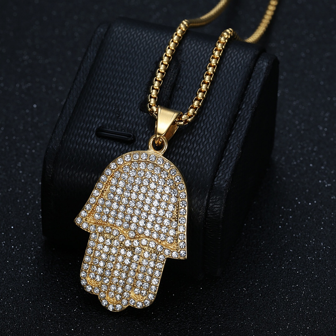 Hip Hop Iced Out Hamsa Hand of - مراجعة Tulsi Holy Basil وسعره