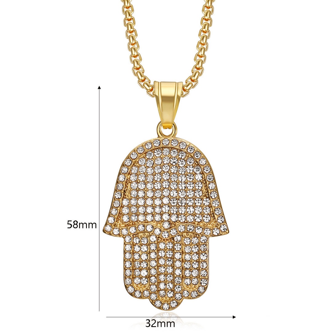 Hip Hop Iced Out Hamsa Hand of - مراجعة Tulsi Holy Basil وسعره