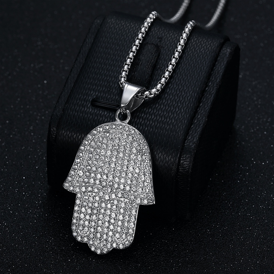 Hip Hop Iced Out Hamsa Hand of - مراجعة Tulsi Holy Basil وسعره