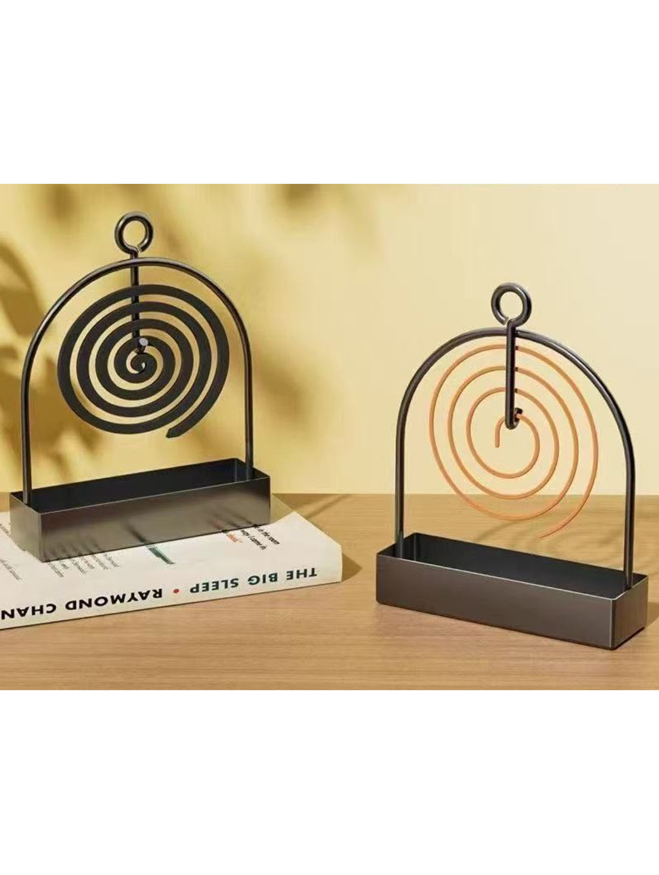 Metal mosquito coil & sandalwo - مراجعة Tulsi Holy Basil وسعره