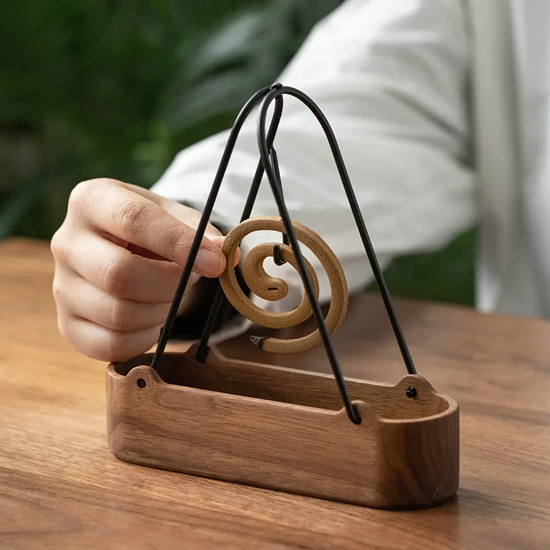 Wooden Mosquito Coil Holder fo - مراجعة Tulsi Holy Basil وسعره