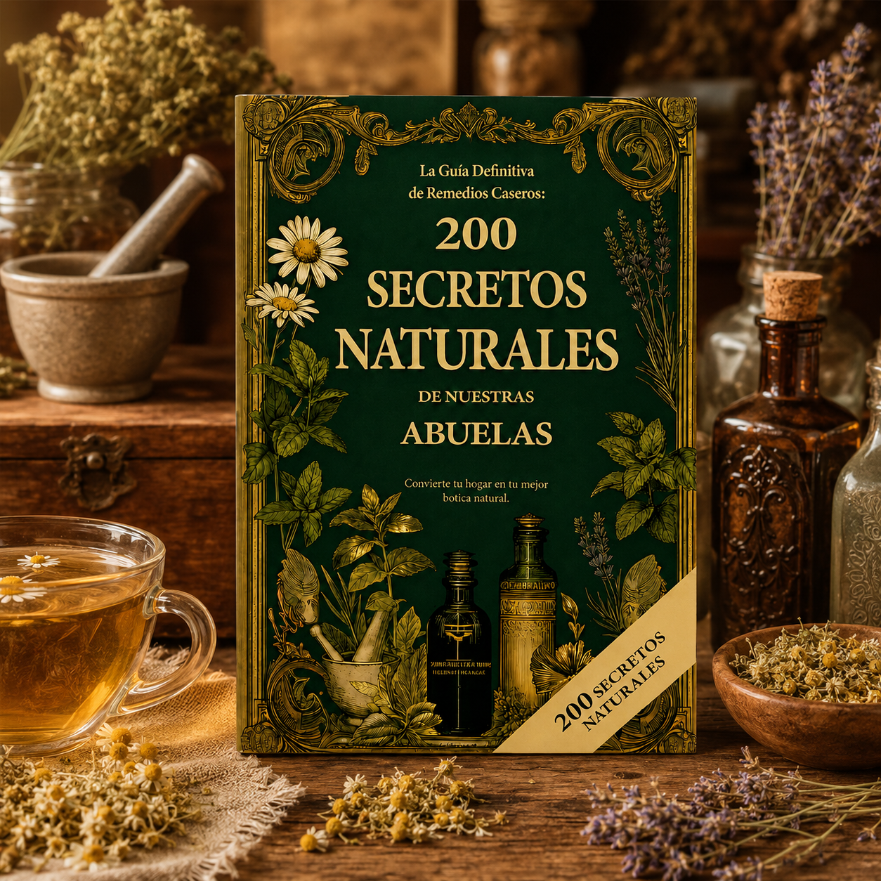 200 Natural Secrets A5 Spanish - مراجعة Herbal Wellness وسعره