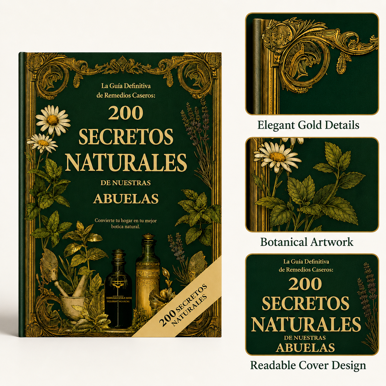 200 Natural Secrets A5 Spanish - مراجعة Herbal Wellness وسعره