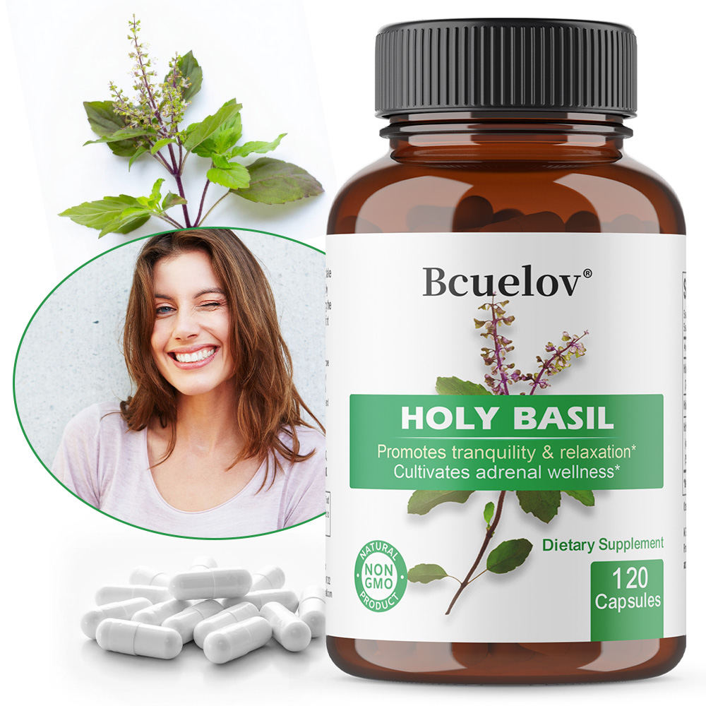 Holy Basil Tulsi Extract Capsu - مراجعة Tulsi Holy Basil وسعره