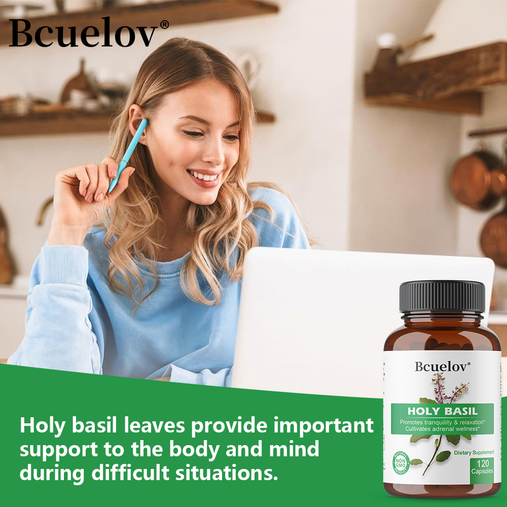 Holy Basil Tulsi Extract Capsu - مراجعة Tulsi Holy Basil وسعره