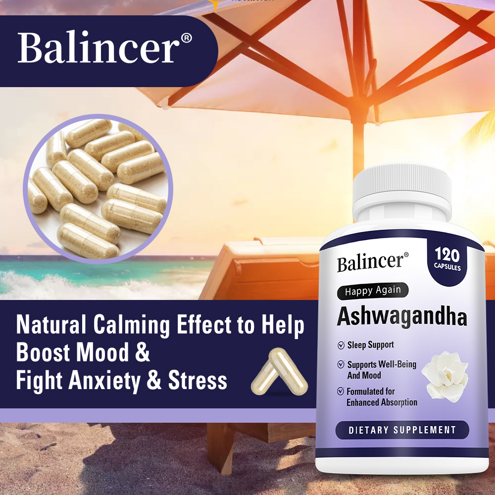 Ashwagandha Capsules, Stress R - مراجعة Herbal Wellness وسعره