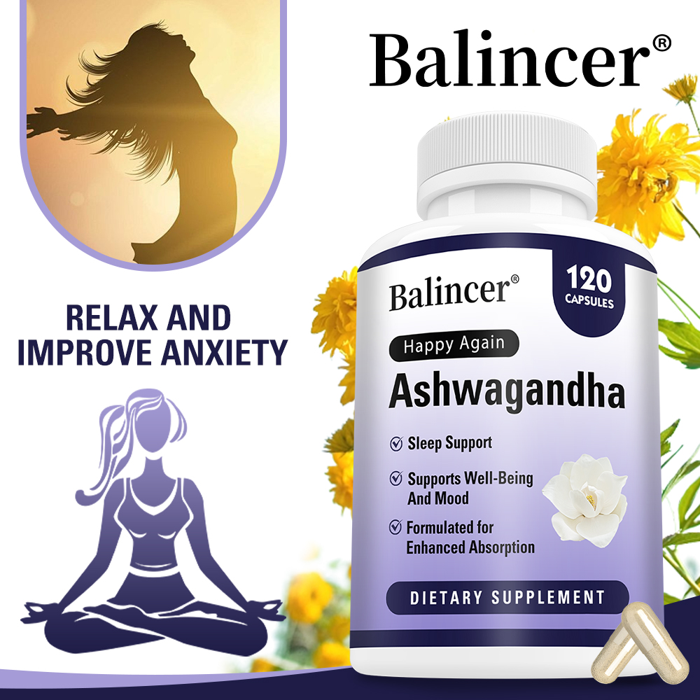 Ashwagandha Capsules, Stress R - مراجعة Herbal Wellness وسعره