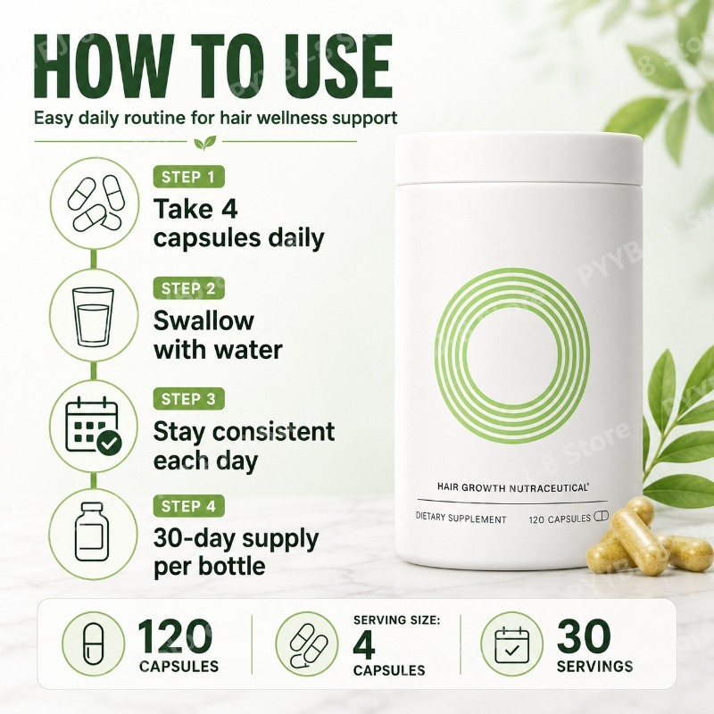 120 Count Women Hair Wellness  - مراجعة Herbal Wellness وسعره